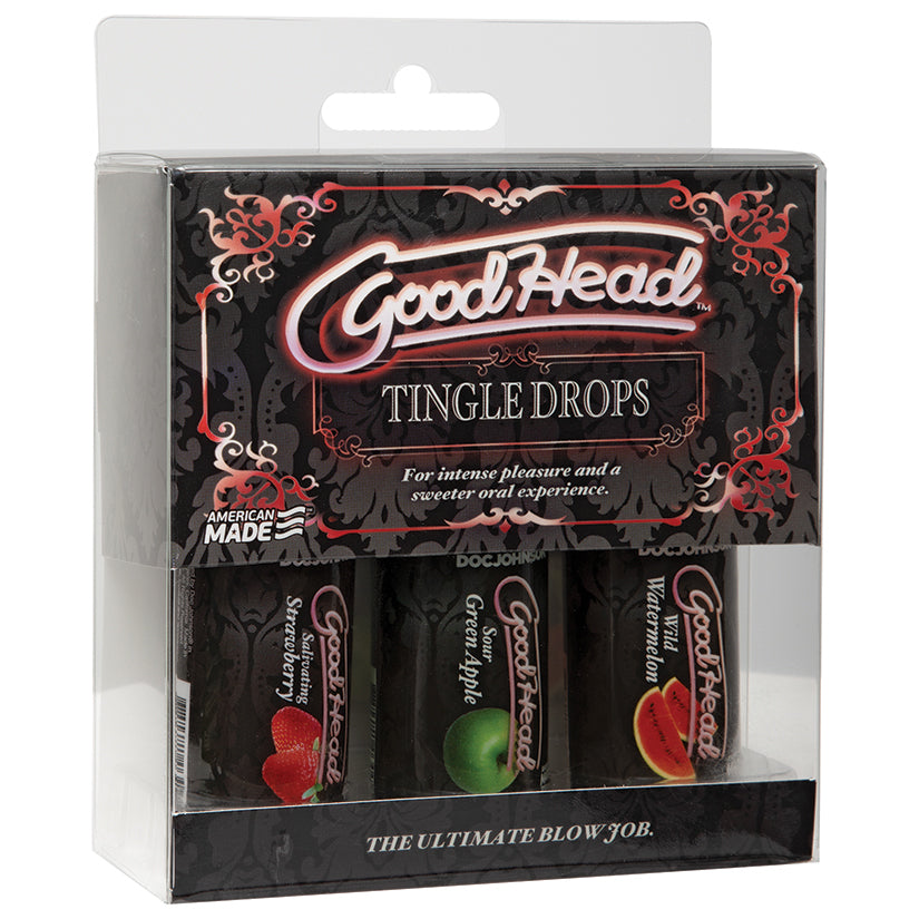 GoodHead Tingle Drops 3 Pack 1oz D1360-13BX