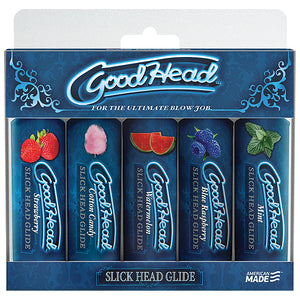 GoodHead Slick Head Glide 5 Pack 1oz D1360-14BX