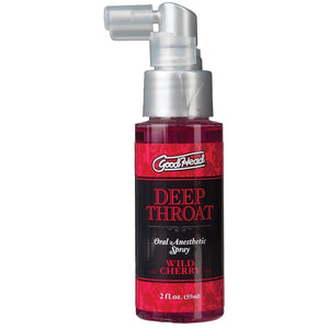 GoodHead Deep Throat Spray-Wild Cherry 2oz