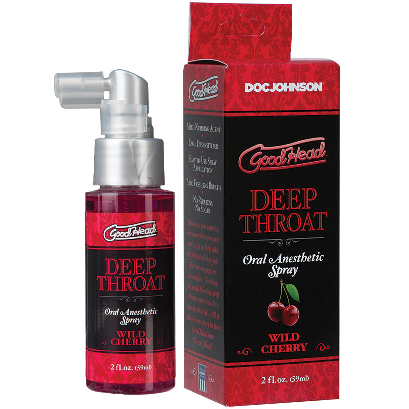 GoodHead Deep Throat Spray-Wild Cherry 2oz D1360-17BX