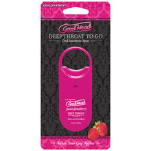 Load image into Gallery viewer, GoodHead Deep Throat Spray To Go-Strawberry .33oz D1360-33CD