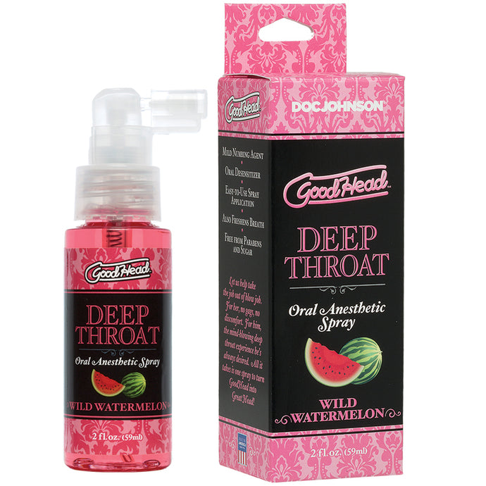 GoodHead Deep Throat Spray-Wild Watermelon D1360-38BX