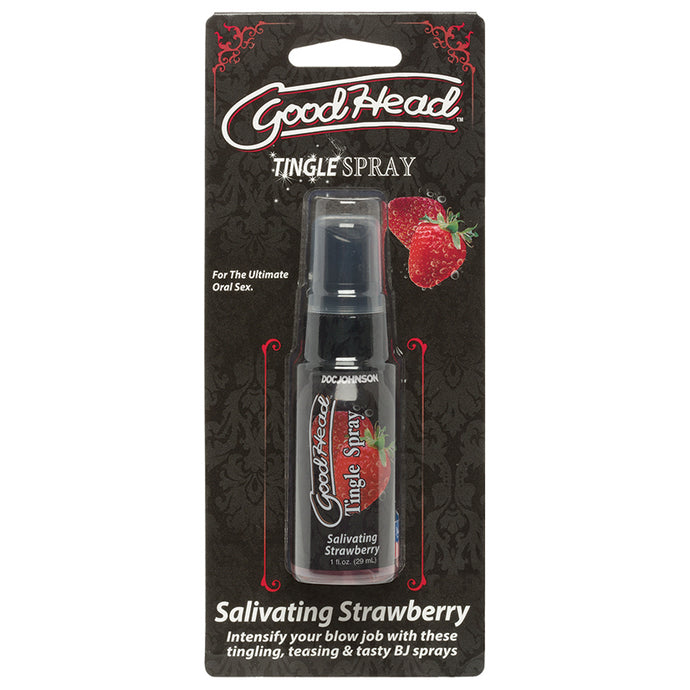 GoodHead Tingle Spray-Salivating Strawberry 1oz D1360-55CD