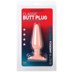 Classic Butt Plug Medium-White D244-02CD