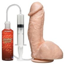 Load image into Gallery viewer, Squirting Realistic Cock Vanilla 6&quot;