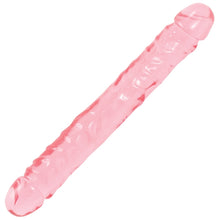 Load image into Gallery viewer, Crystal Jellies Double Dong-Pink 12&quot;