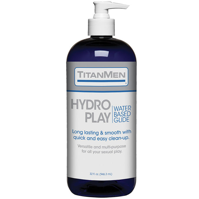TitanMen Hydro-Play Water Based Glide 32oz D3900-09BU