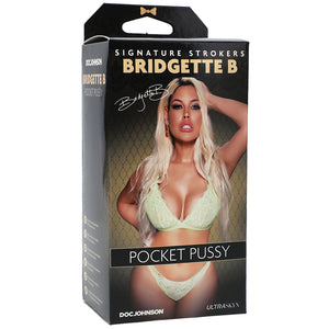 Signature Ultraskyn Stroker Pocket Pussy Bridgette B-Vanilla D5510-34BX