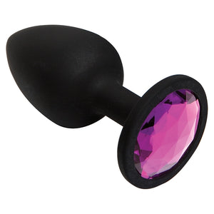 Booty Bling Silicone Plug Small-Pink