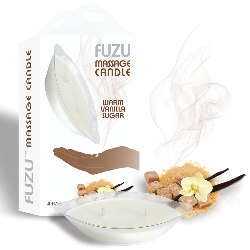 Fuzu Massage Candle-Warm Vanilla Sugar DEE3024-08