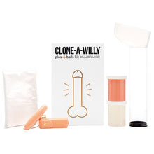 Load image into Gallery viewer, Clone-A-Willy Plus+ Balls Kit-Light Skin Tone