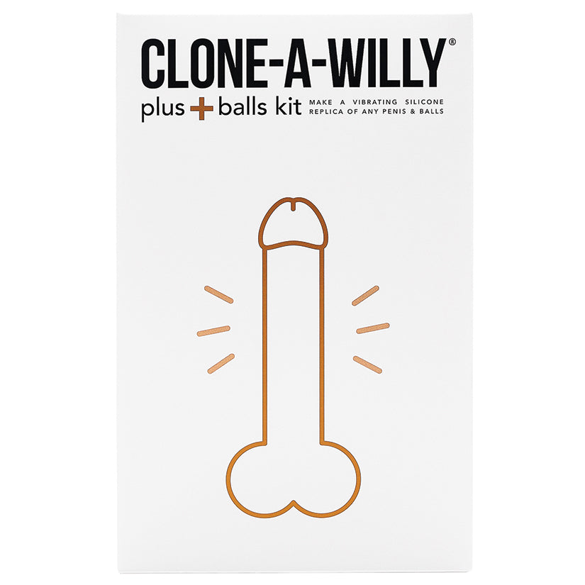 Clone-A-Willy Plus+ Balls Kit-Light Skin Tone E4602-12