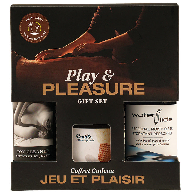 Earthly Body By Night Play and Pleasures Gift Set-Vanilla EB1055-01