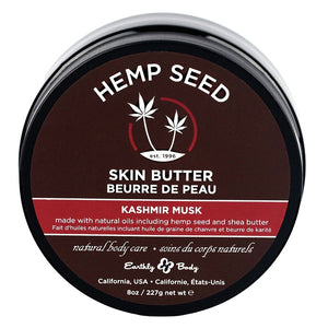 Earthly Body Hemp Seed Skin Butter-Kashmir Musk 8oz