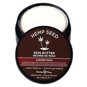 Earthly Body Hemp Seed Skin Butter-Kashmir Musk 8oz