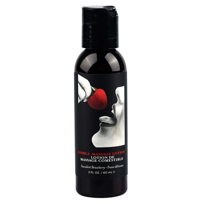 Earthly Body Edible Massage Lotion-Str... MLE203