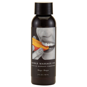 Earthly Body Edible Massage Oil-Mango 2oz EBMSE209