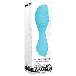 Evolved Little Dipper Rechargeable-Blue 4"