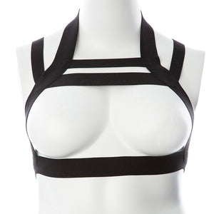 Gender Fluid Majesty Harness Multi Band-Black S-L GFH101