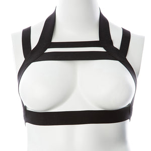 Gender Fluid Majesty Harness Multi Band-Black L-XXL GFH102