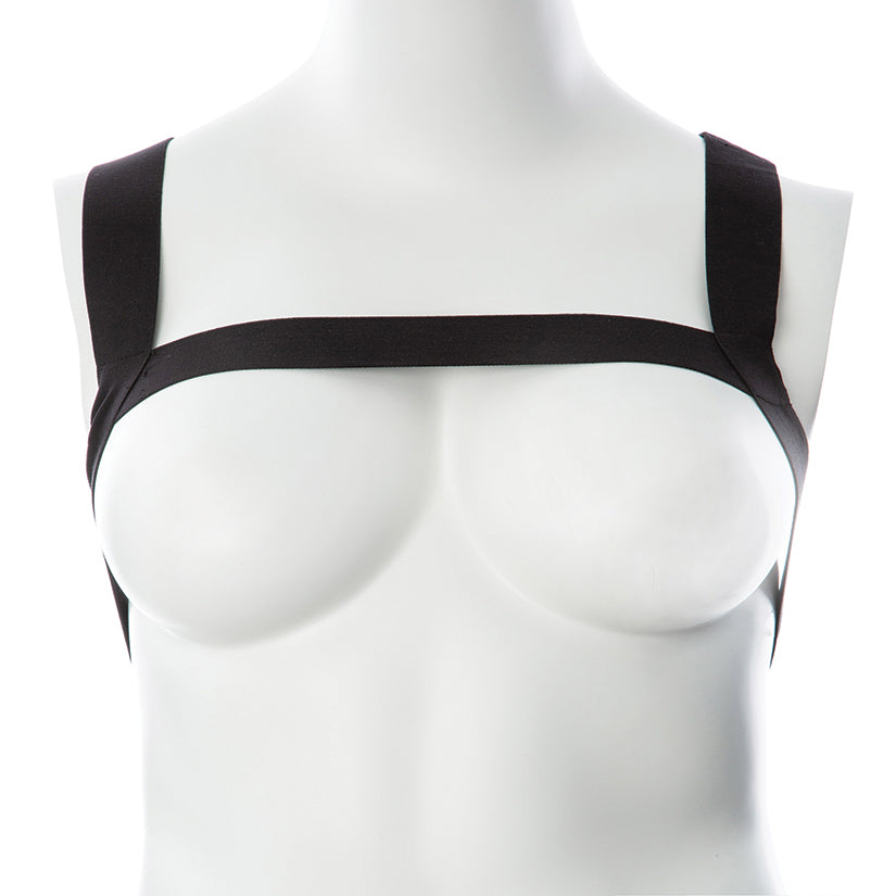 Gender Fluid Billie Harness Single Band-Black S-L GFH301