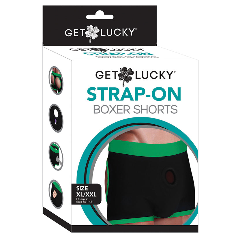 Get Lucky Strap-On Boxer Shorts XL/XXL GL-5018