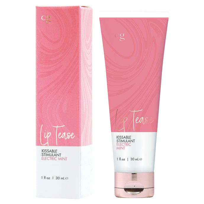 CG Lip Tease Kissable Stimulant-Electric Mint 1oz HCGC2303-01