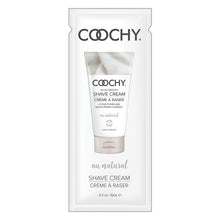 Load image into Gallery viewer, Coochy Shave Cream-Au Natural 15ml Foil HCOO1001-05