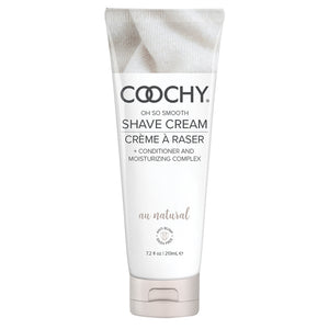 Coochy Shave Cream-Au Natural 7.2oz HCOO1001-07
