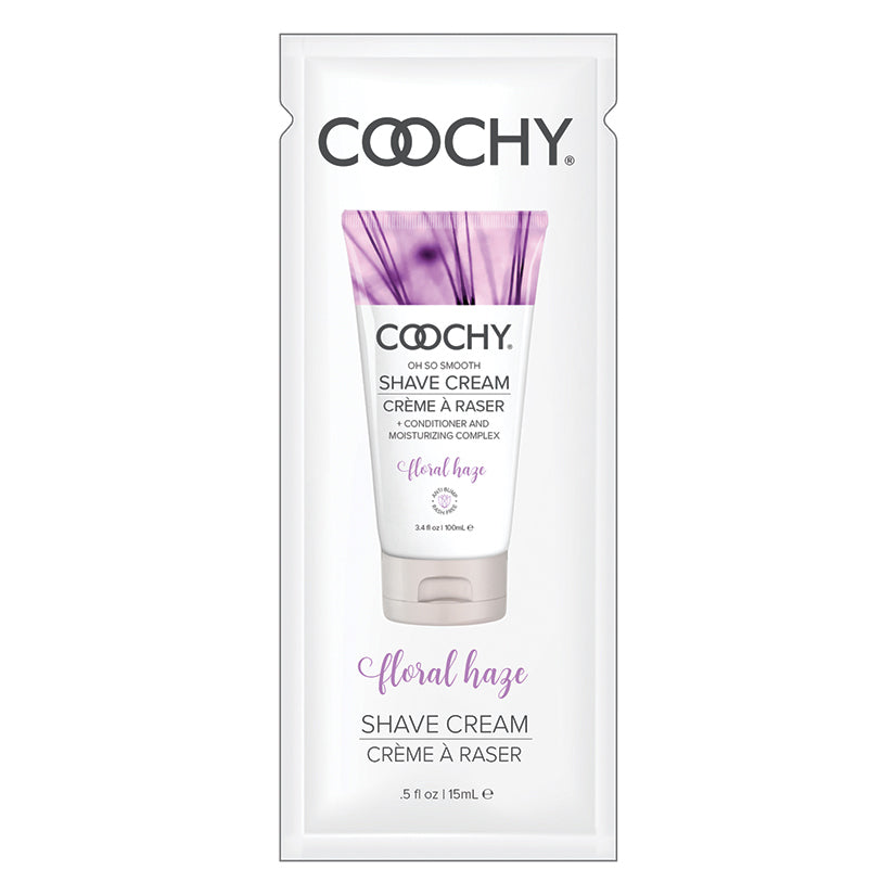 Coochy Shave Cream-Floral Haze 15ml Foil HCOO1004-05