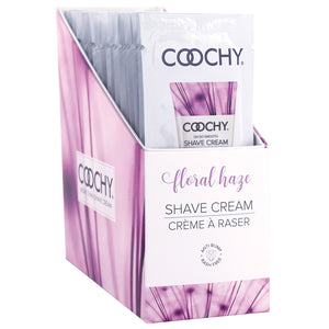 Coochy Shave Cream-Floral Haze 15ml Foil Display of 24 HCOO1004-99