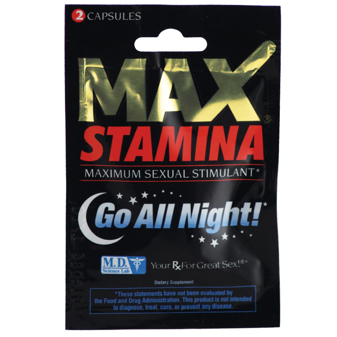 MAX Stamina-2 Pill Pack HOL1400-03
