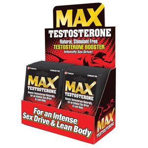 MAX Testosterone Single Pack Display of 24 HOL1400-2099