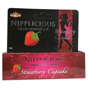 Nipplicious Arousal Gel-Strawberry 1oz HP1064-01