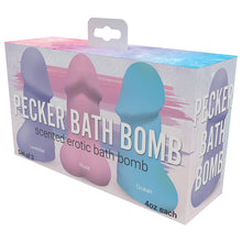 Load image into Gallery viewer, Pecker Bath Bomb-Jasmine Pack of 3 HP3263