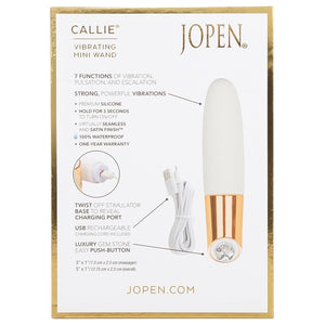 Callie Vibrating Mini Wand 5"