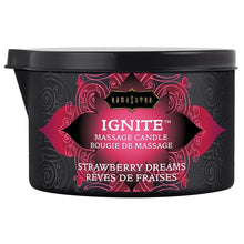 Load image into Gallery viewer, Kama Sutra Ignite Massage Candle-Strawberry Dreams 6oz