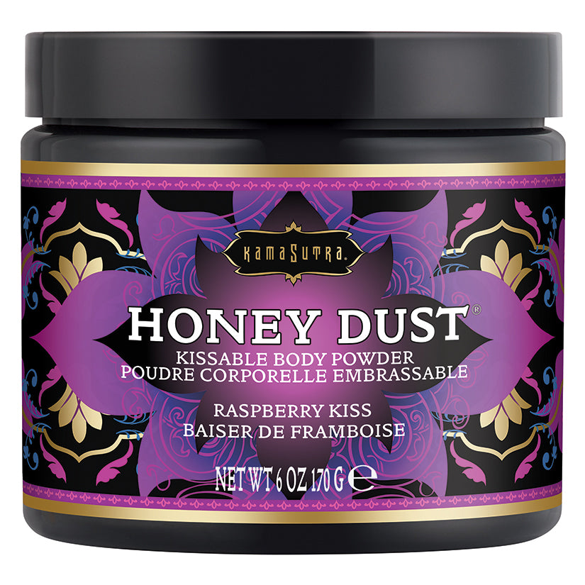 Kama Sutra Honey Dust-Raspberry Kiss 6oz KS12013