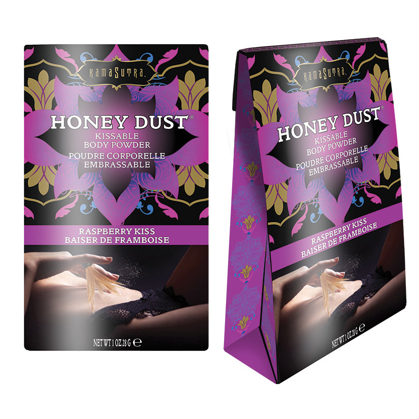 Kama Sutra Honey Dust-Raspberry Kiss 1oz KS13013