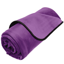 Load image into Gallery viewer, Liberator Fascinator Throw Aubergine L14155-548