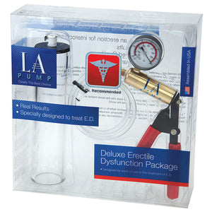 L.A. Pump Deluxe Erectile Dysfunction Package 2 x 9" LAPCPED2
