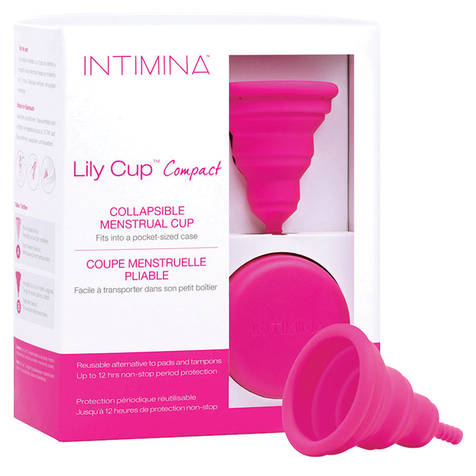 Intimina Lily Cup Compact Collapsible Menstrual Cup Size B LEL5457