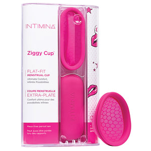 Intimina Ziggy Cup Flat Fit Menstrual Cup LEL6140