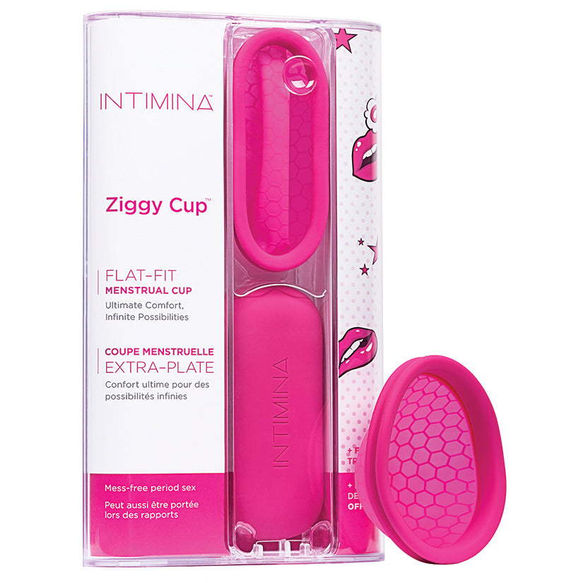 Intimina Ziggy Cup Flat Fit Menstrual Cup LEL6140