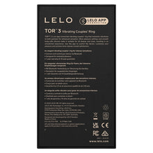Load image into Gallery viewer, Lelo Tor 3-Black 8922