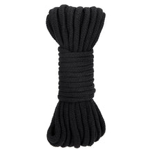 Load image into Gallery viewer, Lux Fetish Bondage Rope 10M Black