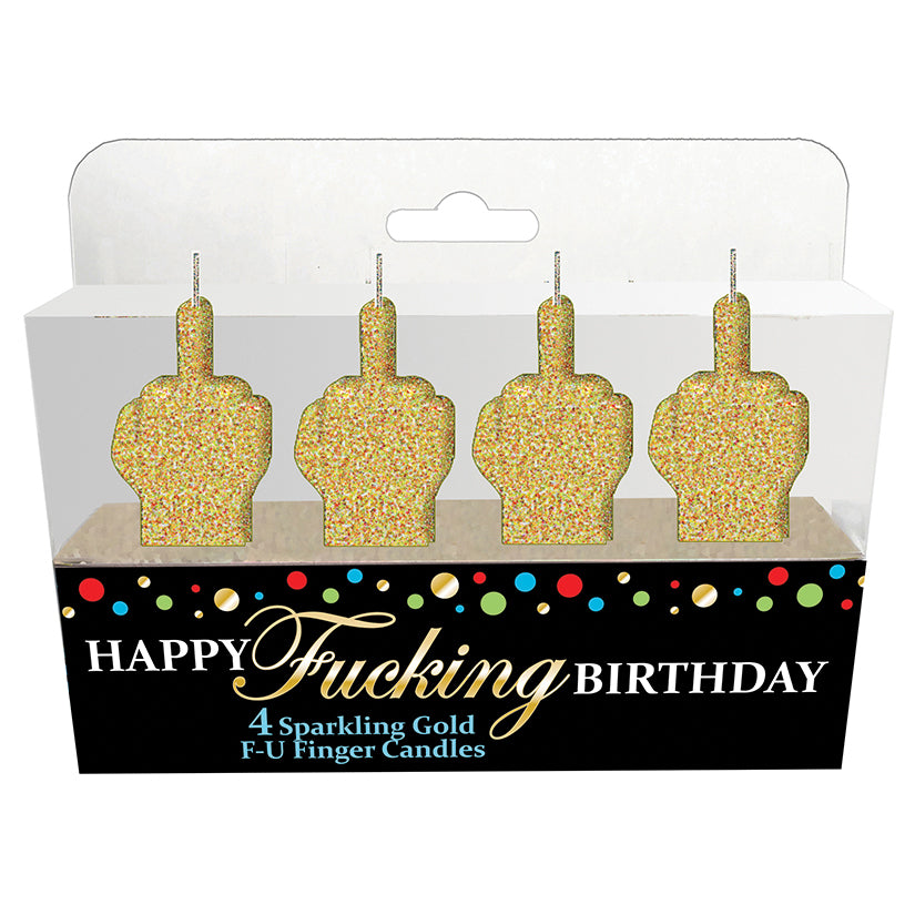 Happy Fucking Birthday FU Candle Set LGCP1066