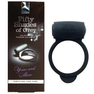 Fifty Shades of Grey Yours  and  Mine  Vibrating  Love  Ring LH40170