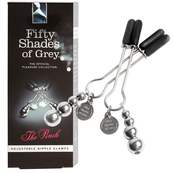 Fifty Shades of Grey The  Pinch  Adjustable  Nipple  Clamps LH40186
