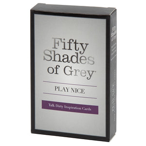 Fifty Shades of Grey Play Nice Talk Dirty Card Game